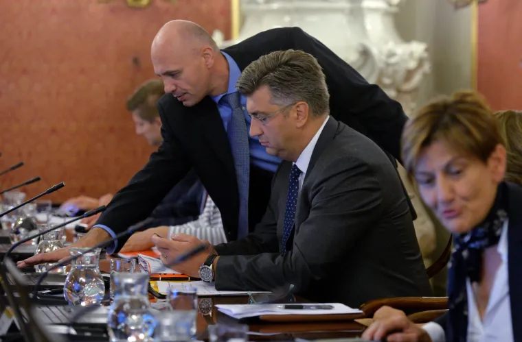 U Banskim dvorima odrzana je redovna sjednica Vlade RH