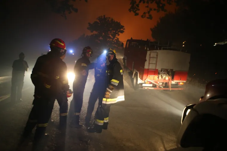 Požar kod Omi&scaron;a