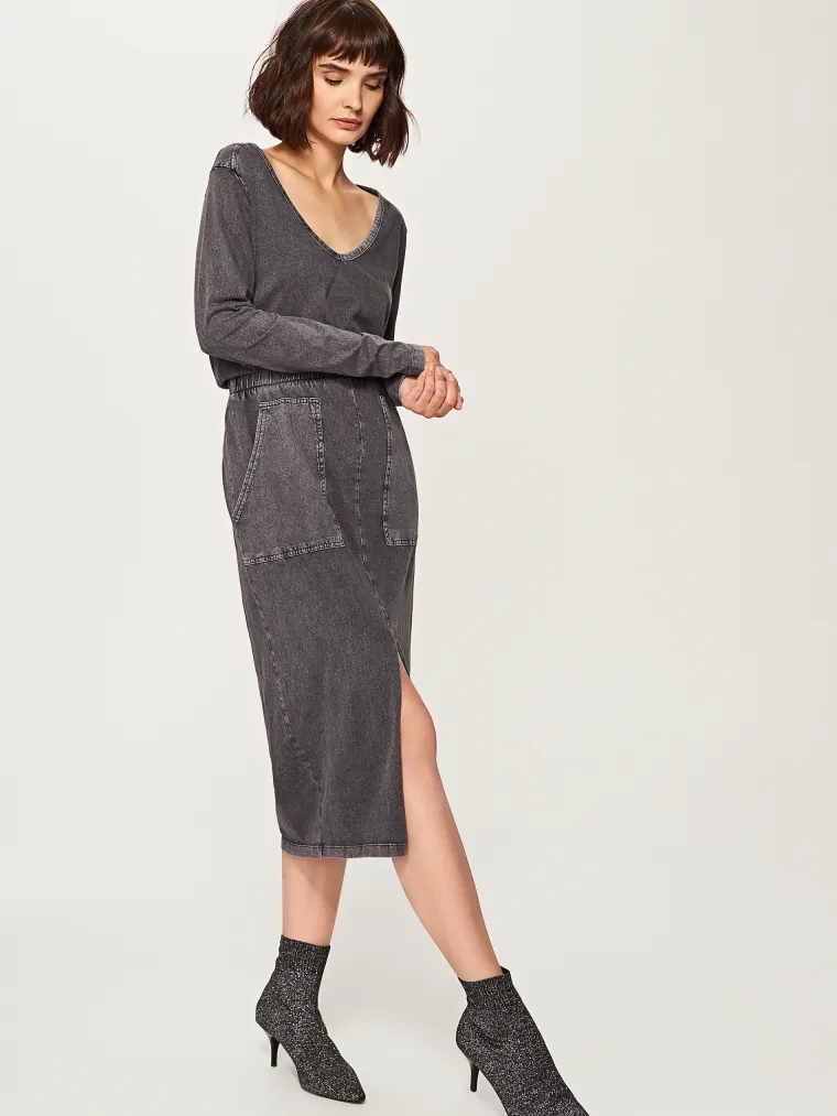 Midi haljina s džepovima, 161,42 kune