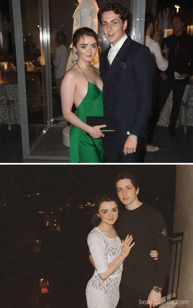 Maisie Williams (Arya Stark) i Ollie Jackson