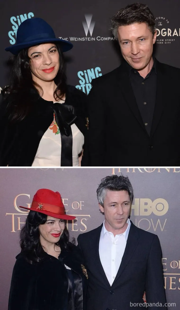 Aidan Gillen (Petyr Baelish) i Camille O'Sullivan
