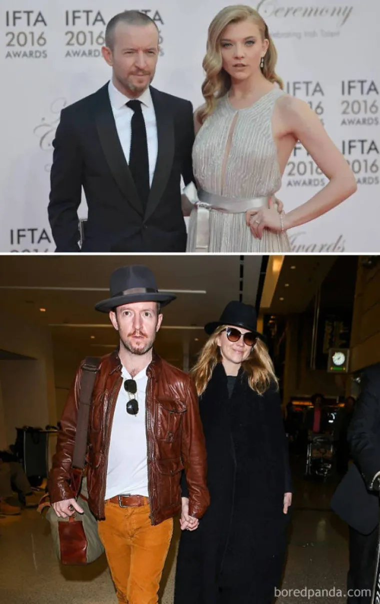 Natalie Dormer (Margaery Tyrell)  i Anthony Byrne