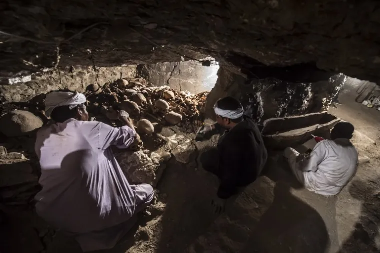 ARHEOLO&Scaron;KA SENZACIJA U LUKSORU: U grobnici pronađene mumije, lubanje i sarkofag