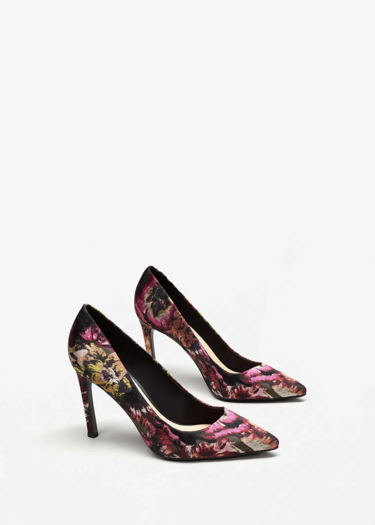 Salonke od žakarda s cvjetnim motivom, Mango, 349,90 kuna