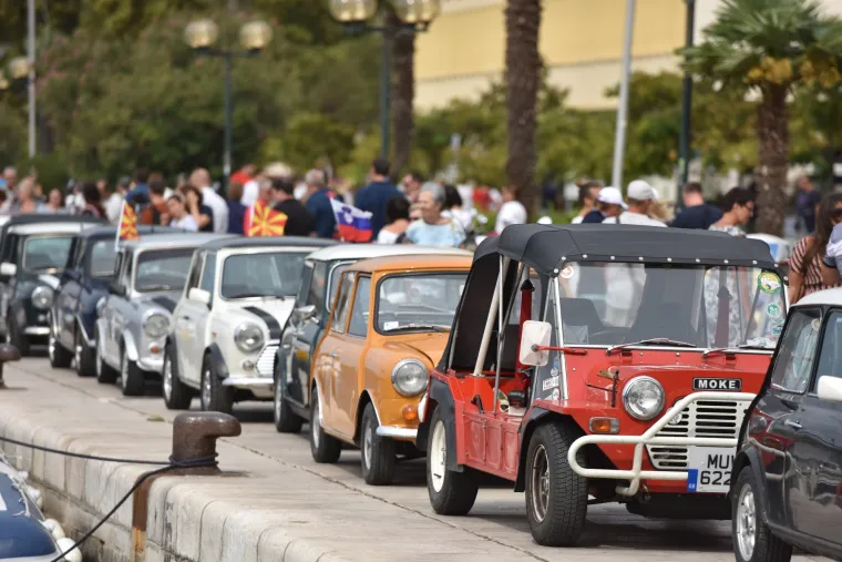 &Scaron;ibenik: na susretu ljubitelja Mini Morisa okupilo se preko 30 automobila iz cijele Europe