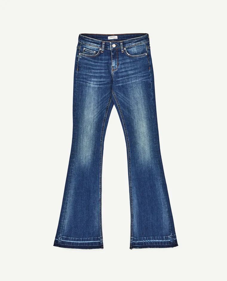 Klasične traper trapezice sa skinny gornjim dijelom, Zara, 229,90 kuna