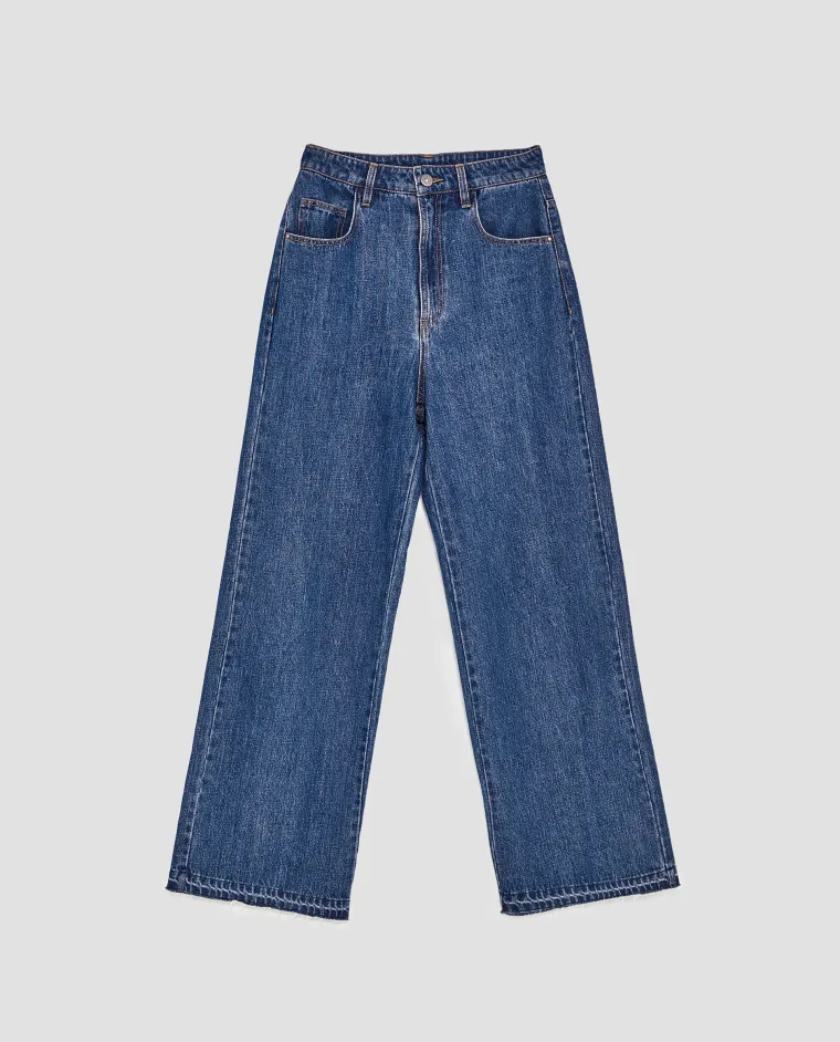 Old school traperice širokih nogavica, Zara, 199,90 kuna