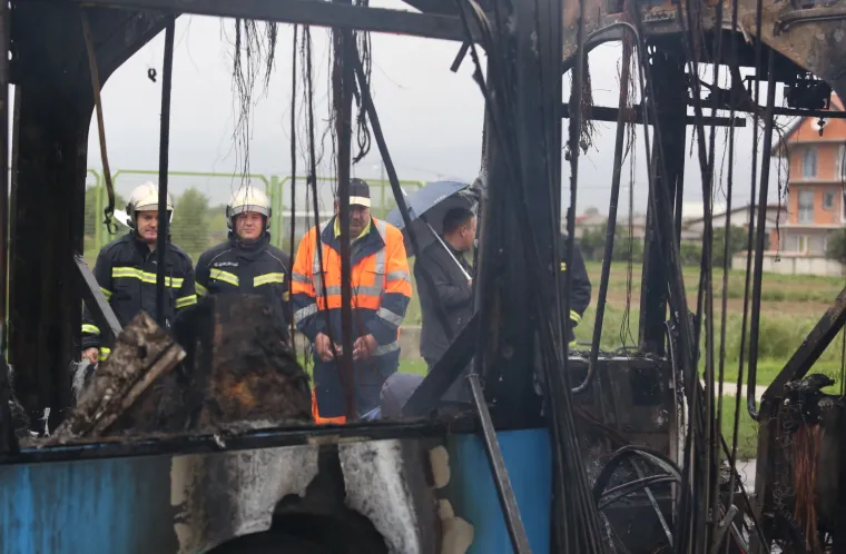 U Strugama izgorio ZET-ov autobus