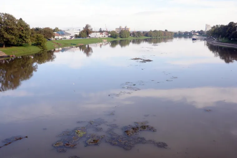Zbog obilnih ki&scaron;a vodostaj Kupe u stalnom je porastu, a nabujalom rijekom plove brojne naplavine granja i drveća.