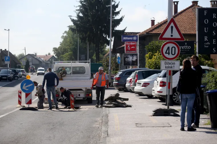 Rupa na Remetinečkoj cesti