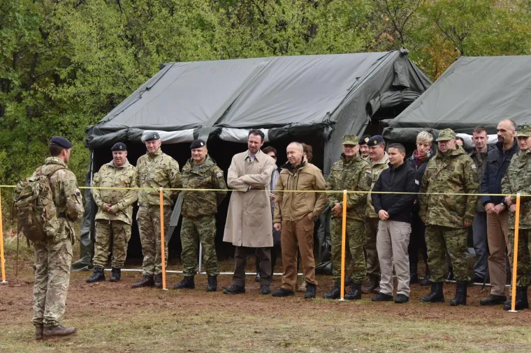 HRVATSKA I BRITANSKA VOJSKA ODRŽALE ZAJEDNIČKU VOJNU VJEŽBU: 'Ovo je jo&scaron; jedan dokaz partnerstva'