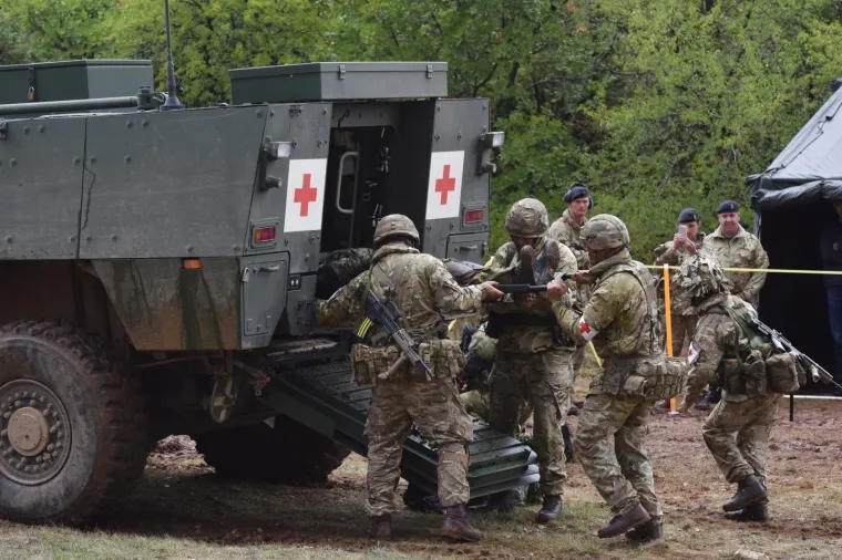 HRVATSKA I BRITANSKA VOJSKA ODRŽALE ZAJEDNIČKU VOJNU VJEŽBU: 'Ovo je jo&scaron; jedan dokaz partnerstva'