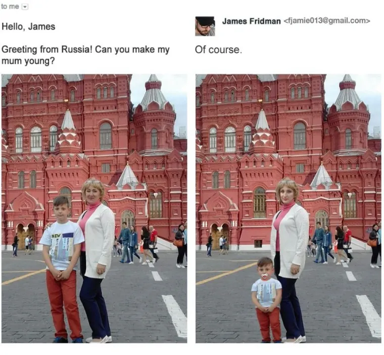 Ni&scaron;ta bolje nismo vidjeli: 'kralj Photoshopa' James Fridman nasmijat će vas do suza