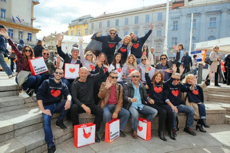 'Kupujmo hrvatsko': ljubav prema domaćem širi se centrom Zagreba
