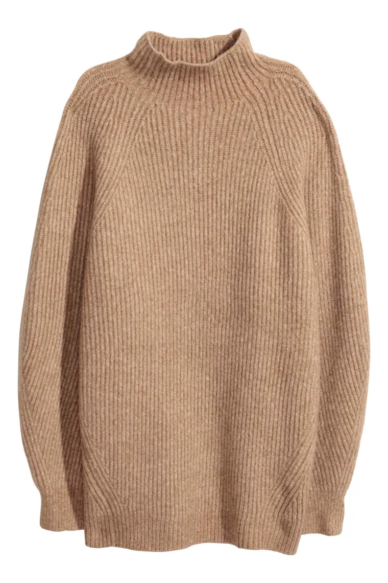 Oversized džemper s ovratnikom, H&amp;M, 376,15 kuna