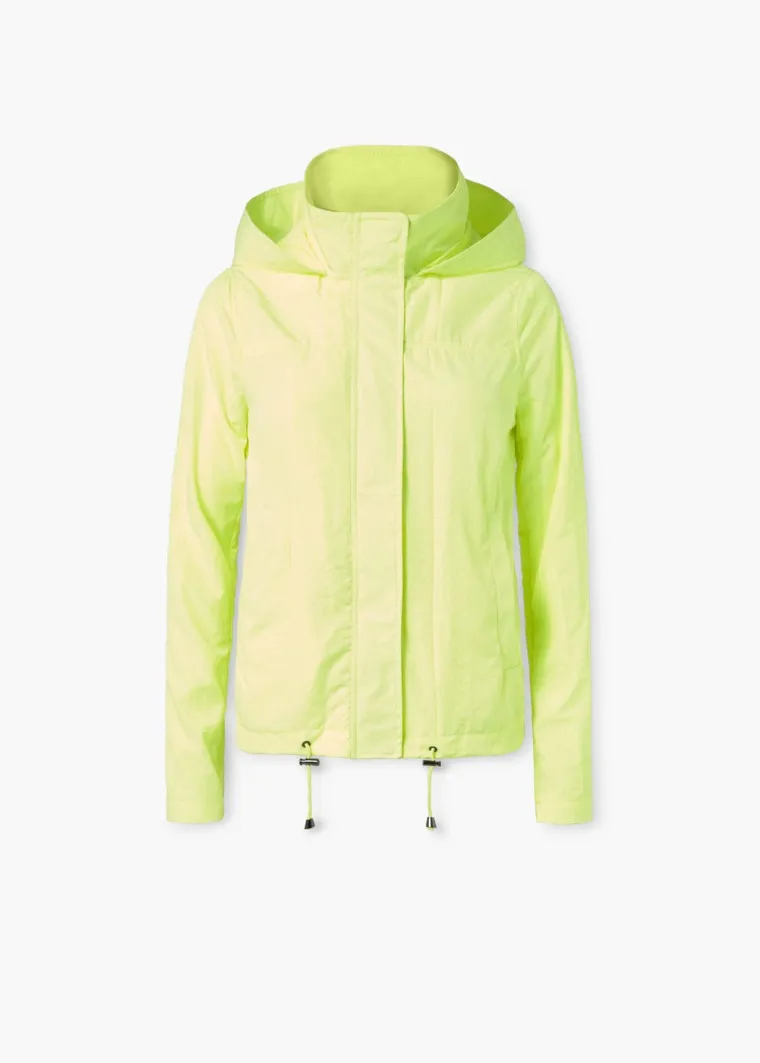 Neonski žuta kabanica u stilu hoodice, Mango, 299,90 kuna