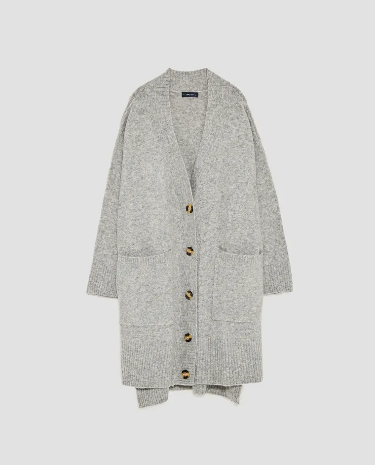 Duga oversized vesta s nejednakim porubom, Zara, 299,90 kuna