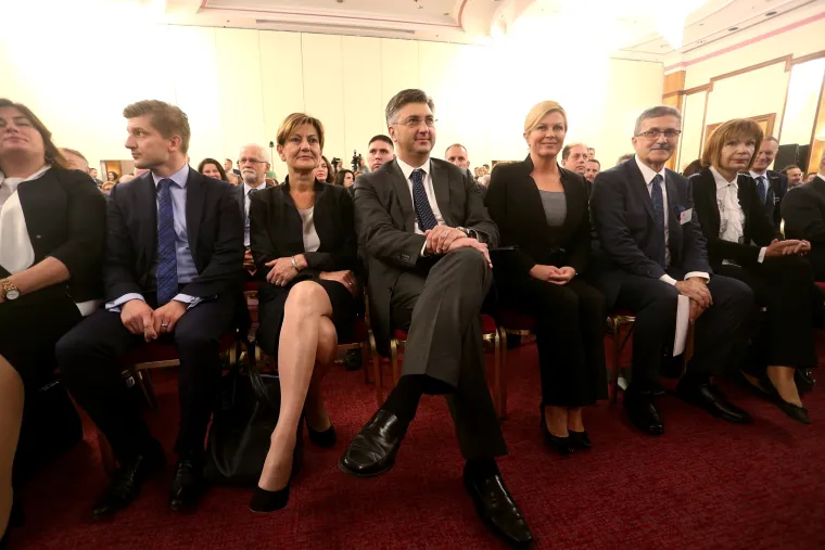 Andrej Plenković i Kolinda Grabar Kitarović