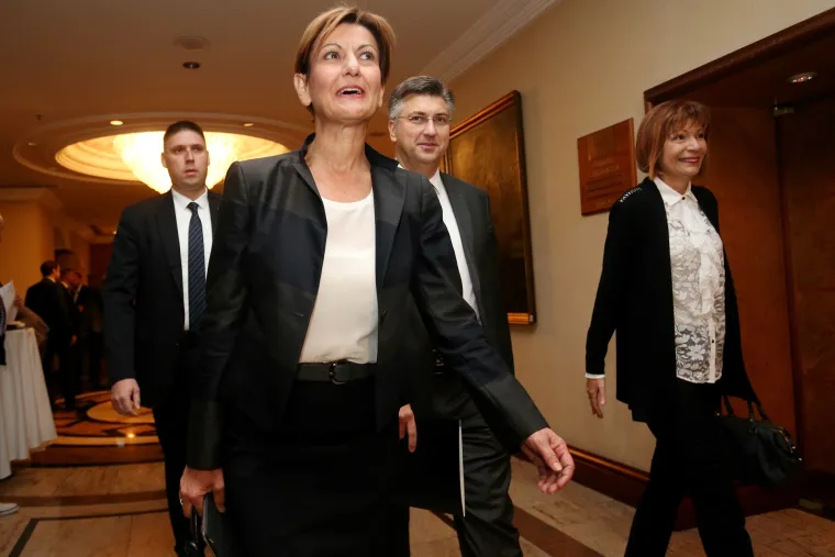 Andrej Plenković i Kolinda Grabar Kitarović