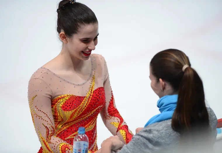 Katarina Kitarović na juniorskom ISU Grand-prixu u umjetničkom klizanju