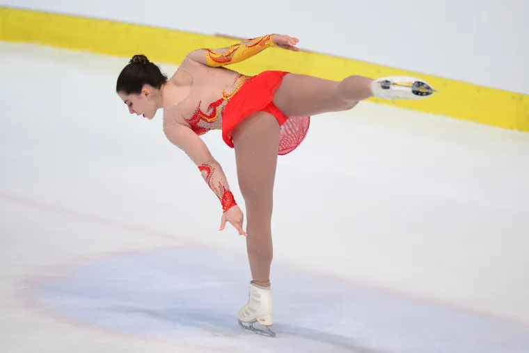 Katarina Kitarović na juniorskom ISU Grand-prixu u umjetničkom klizanju