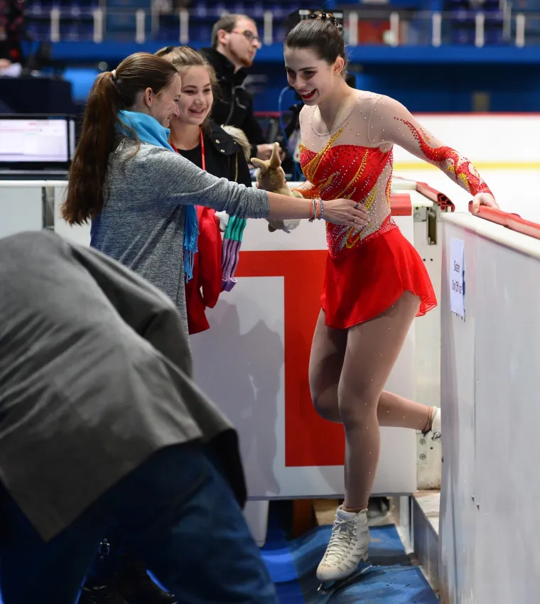 Katarina Kitarović na juniorskom ISU Grand-prixu u umjetničkom klizanju