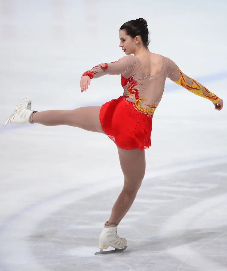 Katarina Kitarović na juniorskom ISU Grand-prixu u umjetničkom klizanju