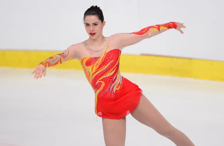 Katarina Kitarović na juniorskom ISU Grand-prixu u umjetničkom klizanju