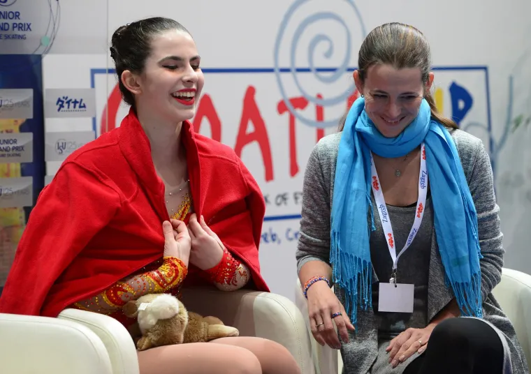Katarina Kitarović na juniorskom ISU Grand-prixu u umjetničkom klizanju