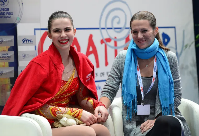Katarina Kitarović na juniorskom ISU Grand-prixu u umjetničkom klizanju