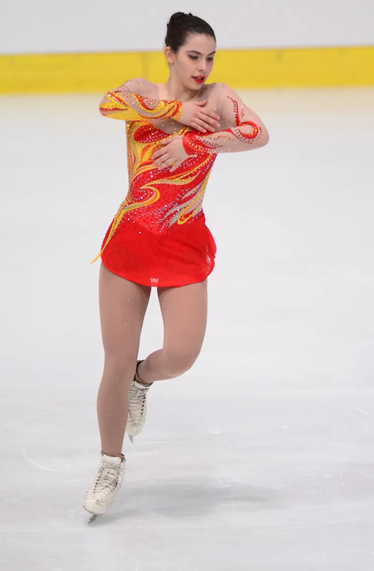 Katarina Kitarović na juniorskom ISU Grand-prixu u umjetničkom klizanju