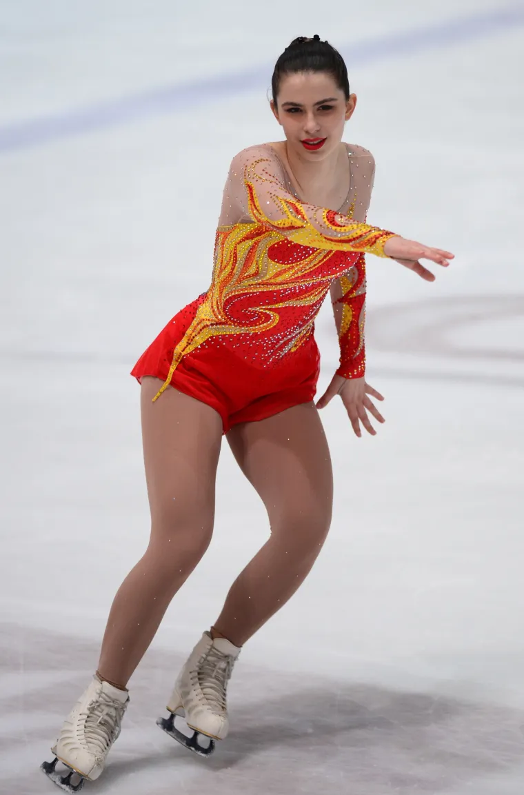 Katarina Kitarović na juniorskom ISU Grand-prixu u umjetničkom klizanju