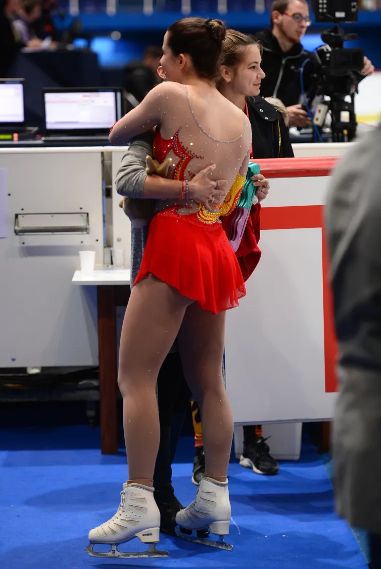 Katarina Kitarović na juniorskom ISU Grand-prixu u umjetničkom klizanju