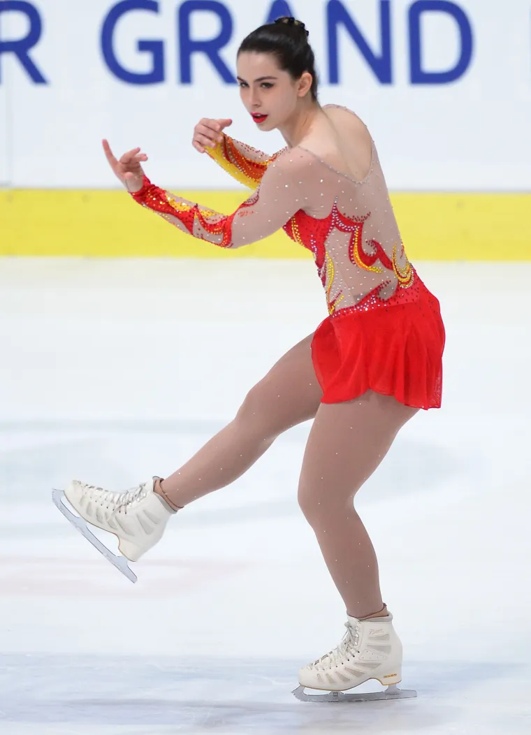 Katarina Kitarović na juniorskom ISU Grand-prixu u umjetničkom klizanju