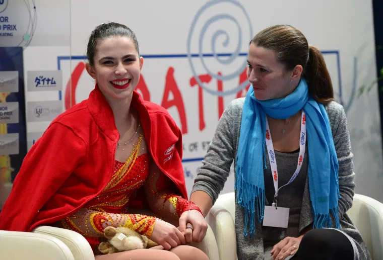 Katarina Kitarović na juniorskom ISU Grand-prixu u umjetničkom klizanju