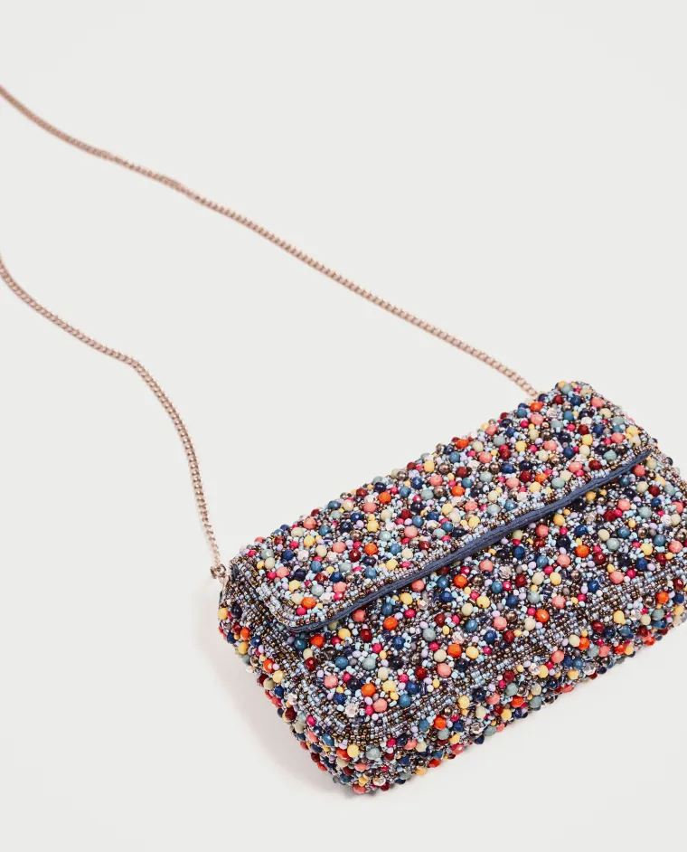 Torbica s raznobojnim perlicama, Zara, 299,90 kuna