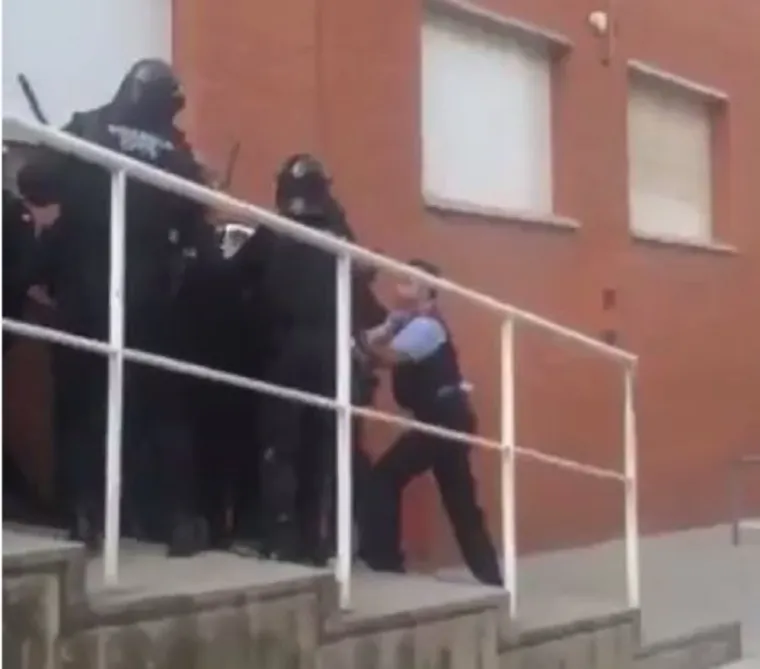 Sukobile su se i &scaron;panjolska i katalonska policija