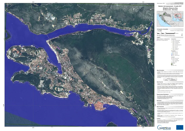 DUBROVNIK: Rizik od potresa, klizi&scaron;ta, erozije, poplava