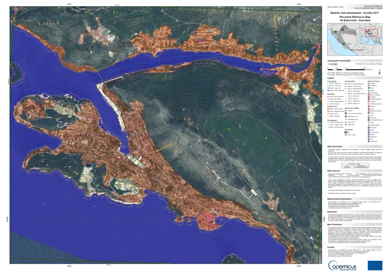 DUBROVNIK: Rizik od potresa, klizi&scaron;ta, erozije, poplava