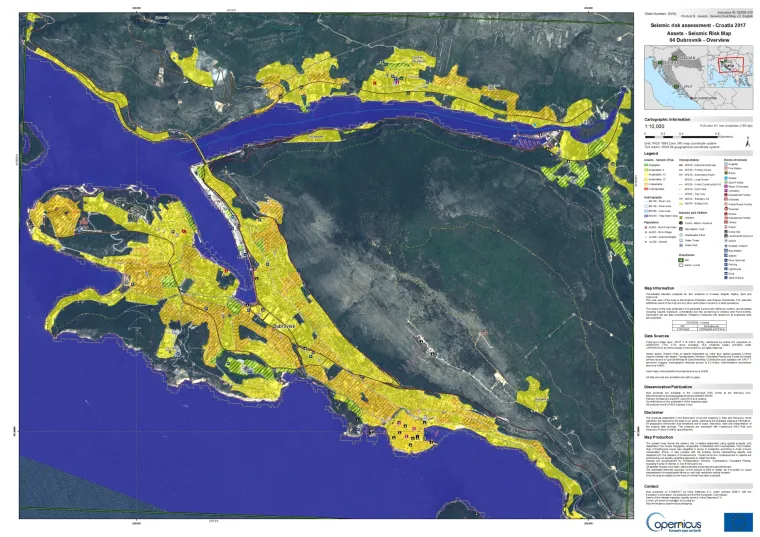DUBROVNIK: Rizik od potresa, klizi&scaron;ta, erozije, poplava