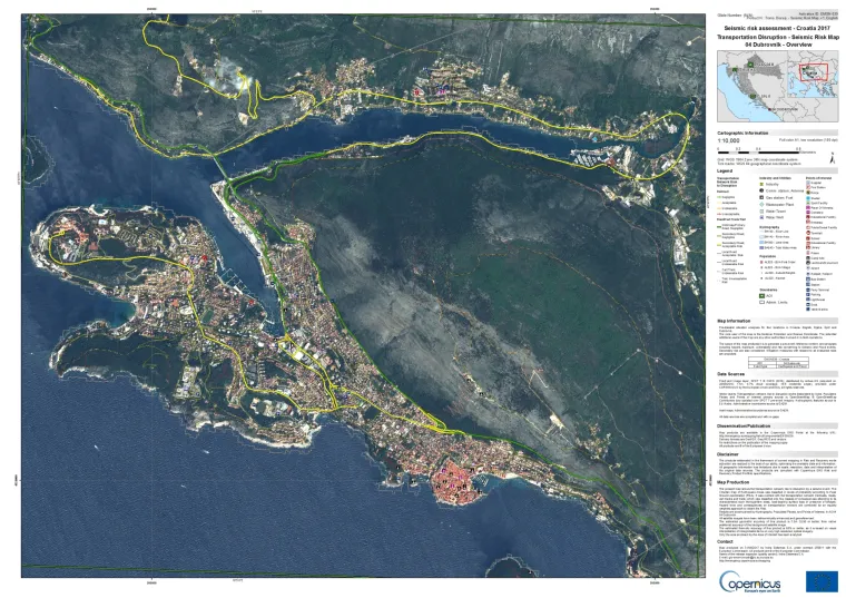 DUBROVNIK: Rizik od potresa, klizi&scaron;ta, erozije, poplava