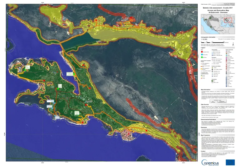 DUBROVNIK: Rizik od potresa, klizi&scaron;ta, erozije, poplava