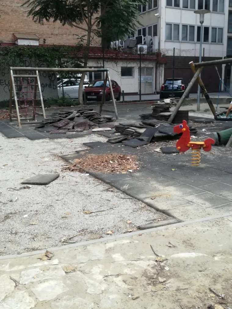 Obustavljeni radovi na zapu&scaron;tenom dječjem parku u sklopu vrtića