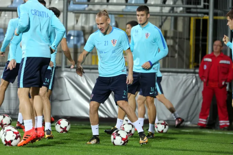 VATRENI ODRADILI TRENING: Pogledajte kako izgleda priprema najboljih hrvatskih nogometa&scaron;a za susret protiv Finske