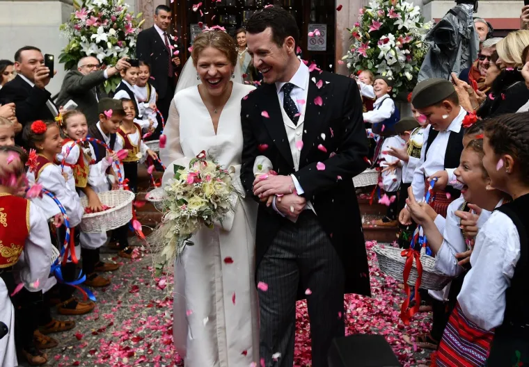 Vjenčali su se u istoj crkvi, u u Sabornoj crkvi svetog Arhangela Mihaila.