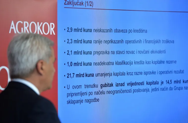 RAMLJAK PREDSTAVIO KOMPLETNI FINANCIJSKI IZVJE&Scaron;TAJ O AGROKORU: Friziranje brojki i muljaže te&scaron;ke milijarde kuna