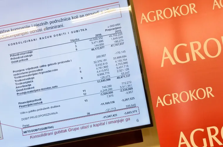 RAMLJAK PREDSTAVIO KOMPLETNI FINANCIJSKI IZVJE&Scaron;TAJ O AGROKORU: Friziranje brojki i muljaže te&scaron;ke milijarde kuna
