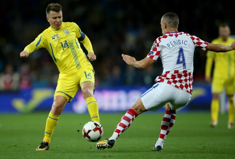 OVAKO IZGLEDA NOGOMETNI DVOBOJ U KIJEVU: Ukrajina i Hrvatska ne &scaron;tede se u borbi za Svjetsko prvenstvo