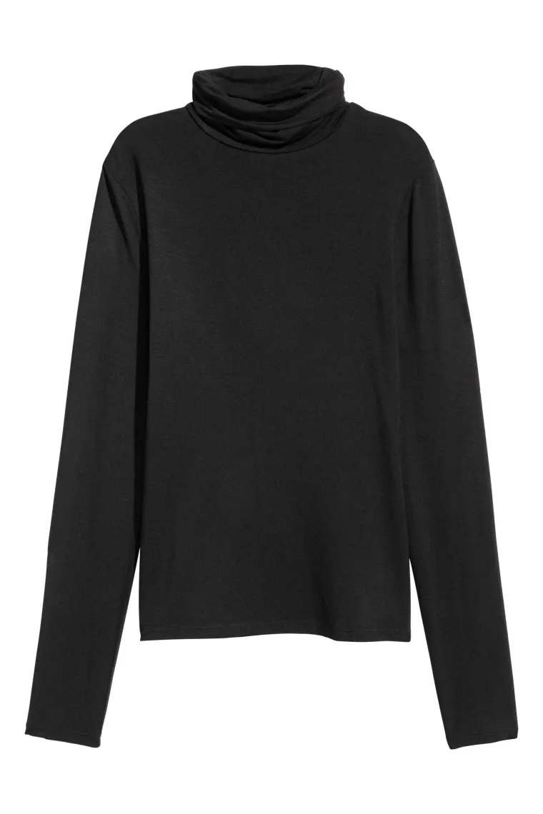 Klasična pamučna dolčevita, H&amp;M, 74,10 kuna