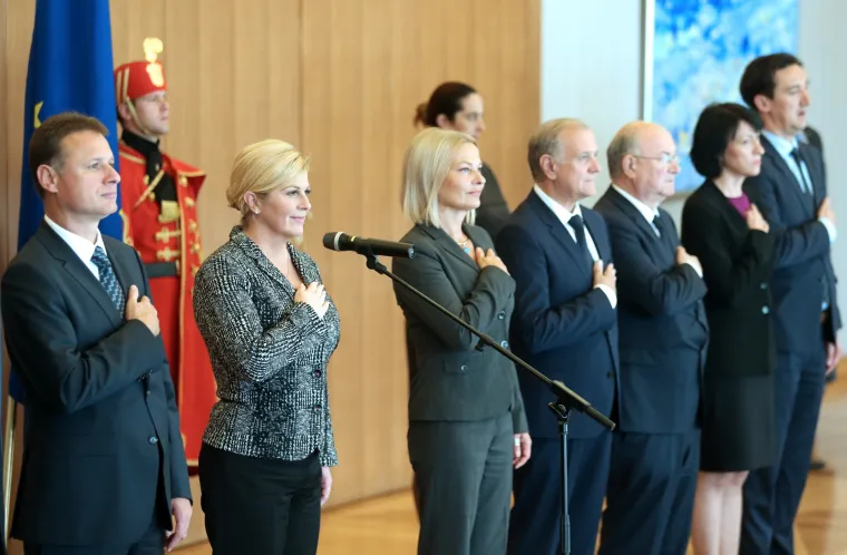 Novoizabrani suci Ustavnog suda prisegnuli pred predsjednicom RH Kolindom Grabar Kitarović